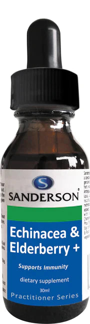 Sanderson Echinacea & Elderberry + drops 30ml Echinacea,Elderberry,issues,Sanderson Echinacea & Elderberry,Sanderson Echinacea & Elderberry + drops 30ml