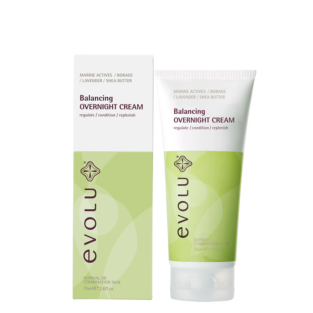 Evolu Balancing Overnight Cream 75 ml balancing,evolu,gel,issues