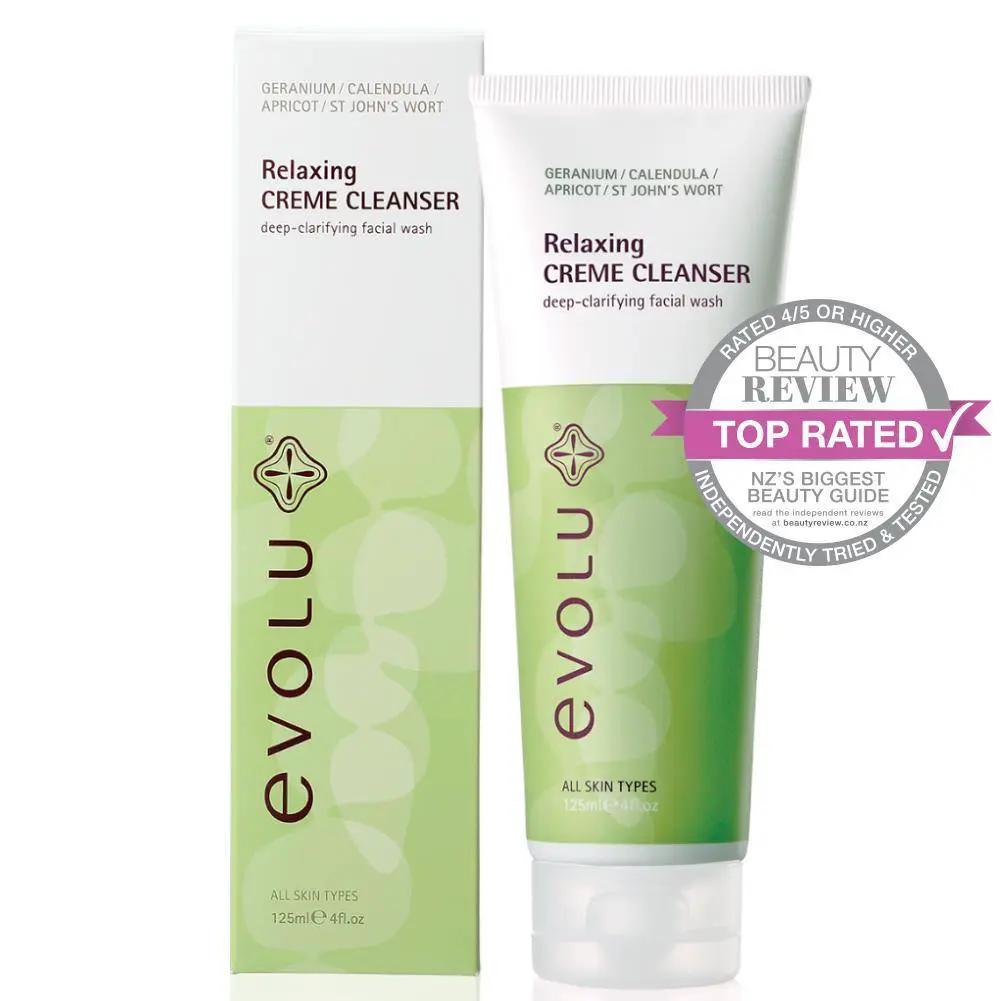 Evolu Relaxing Creme Cleanser 125 ml cleanser,evolu,issues,mature skin,relaxing,sensitive skin