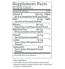 MitoQ +Eye 60 Vege capsules allergy eyes,cheaper,Clear Eyes,eye,eye care,eye function,eye health,eye health supplements,eyes,healthy eye function,issues,itchy eyes,mito q,mitoq eye