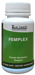 Xcel Health Femplex 60 Vege Capsules balance hormones,female hormone,harmony menopause,issues,menopause,menopause plus bone,menopause spectrum,menopause support,menopause+bone,night sweats,Nutralife Meno-Life Day Night Menopause Support,nuwoman menopause,