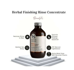 Holistic Herbal Finishing Rinse Concentrate 300ml Aids Styling,benefits of hair,Chemically treated hair,Colour Protect Shampoo,colour retention,Coloured hair,Conditions and Combats frizz,Curly hair,Damaged hair,dehydrated hair,Directions for U,dry hair,dr