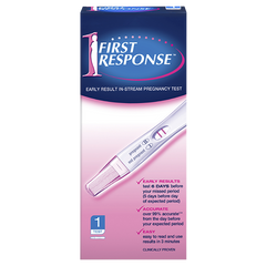 First Response Early Result In Stream Pregnancy Test clear blue,issues,pregnancy test,urine pregnancy test