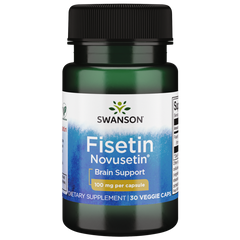 Swanson Fisetin Novusetin® 100mg 30VC Accelerate Metabolism,anti-ageing,Antioxidants Cardiovascular,Antioxidants Energy Minerals Vitamins,as well as cardiovascular,blood sugar,blood sugar balance,Blood Sugar Brain & Cognition Children's Health Detoxificat