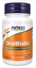 Now oralbiotic 60 lozenges blis k12,issues,Now,Now Product,Now Products,NOW SUplements,Now Supplement,Now supplements,Now Vitamin,oral probiotic,ow