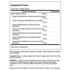 Swanson Full Spectrum 7 Mushroom Complex 60VC 7 Mushroom,Accelerate Metabolism,Antioxidants Cardiovascular,Antioxidants Energy Minerals Vitamins,as well as cardiovascular,blood sugar,blood sugar balance,Blood Sugar Brain & Cognition Children's Health Deto