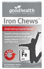 Good Health Iron Chews 30 Tablets Good Health Iron Chews 30 Tablets,iron,iron chews,issues