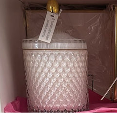 Cote Noire Grand White Art Deco Candle Côte Noire gift box,Deco Candle,decorative glass,issues