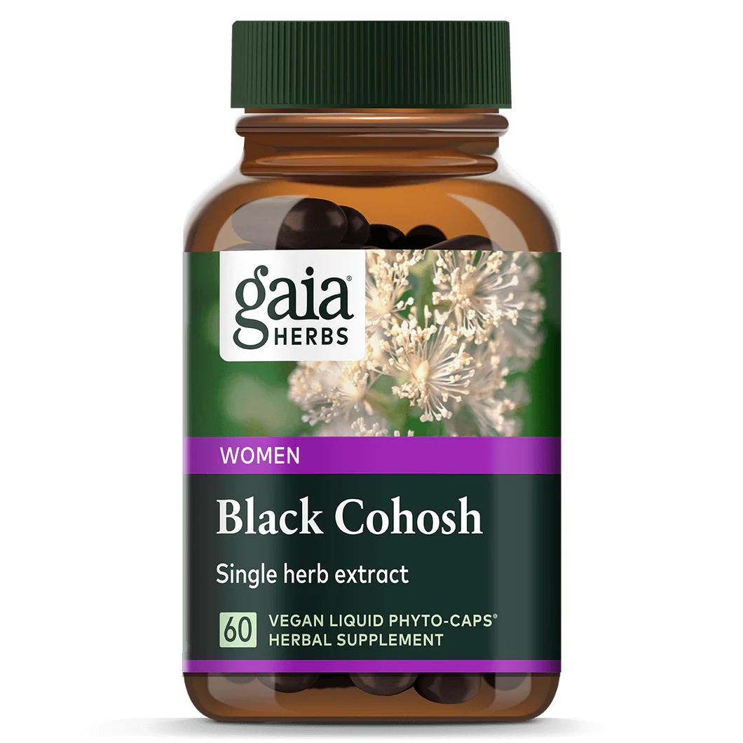 Gaia Herbs Black Cohosh 60 capsules Black Cohosh Root,gaia black cohosh,gaia herbs,google,issues,menopause
