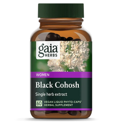 Gaia Herbs Black Cohosh 60 capsules Black Cohosh Root,gaia black cohosh,gaia herbs,google,issues,menopause