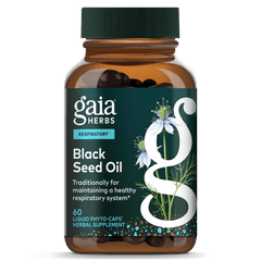 Gaia Herbs Black Seed Oil 60 Capsules