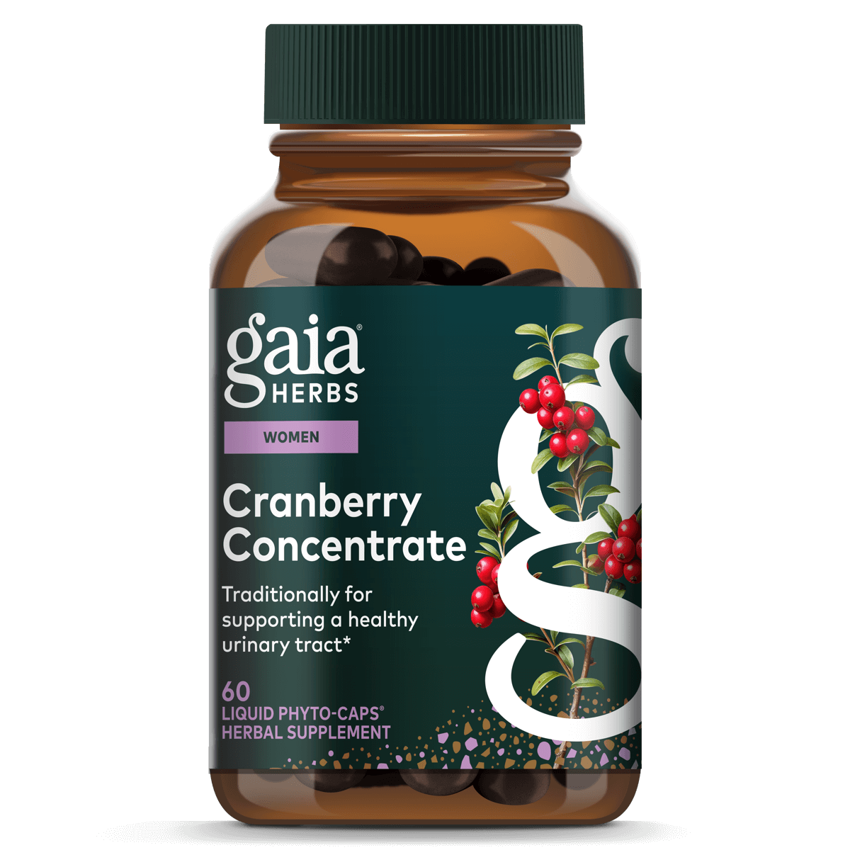 Gaia Herbs Cranberry Concentrate 60 Capsules