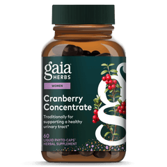 Gaia Herbs Cranberry Concentrate 60 Capsules