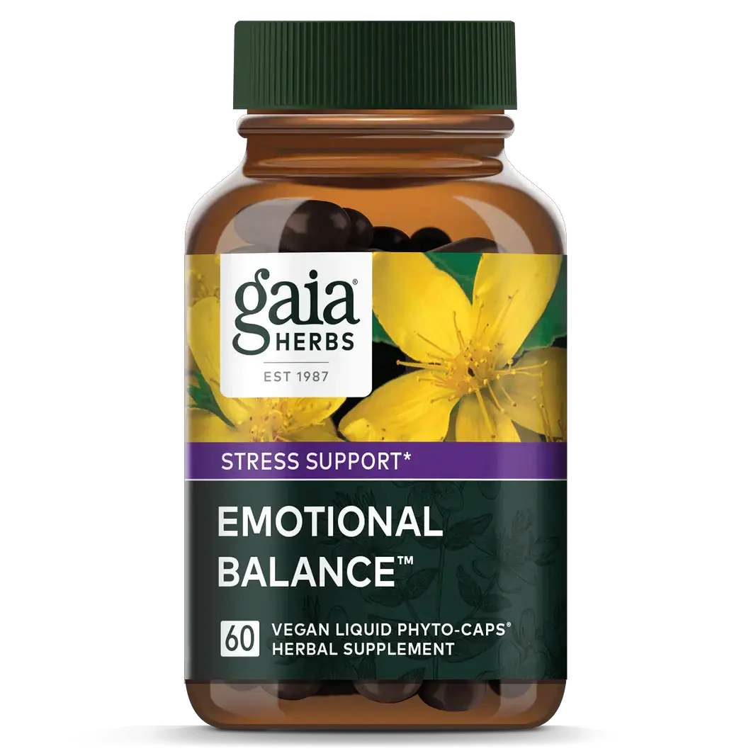Gaia Herbs Emotional Balance 60 capsules emotional balance,gaia emotional balance,gaia herbs,issues