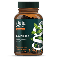 Gaia Herbs Green Tea 60 Capsules