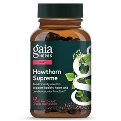 Gaia Herbs Hawthorn Supreme 60 Veggie Caps
