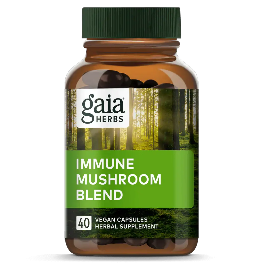 Gaia Herbs Immune Mushroom Blend 40 capsules gaia herbs,gaia Immune Mushroom Blend,issues