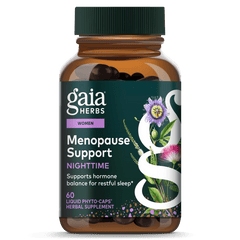 Gaia Herbs Menopause Support Nighttime 60 Veggie Caps