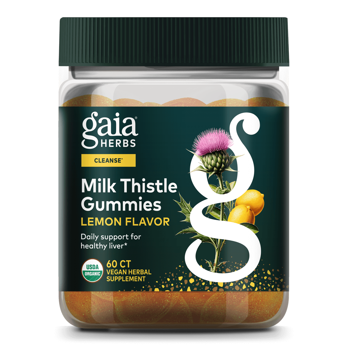 Gaia Herbs Milk Thistle Gummies 60 Gummies