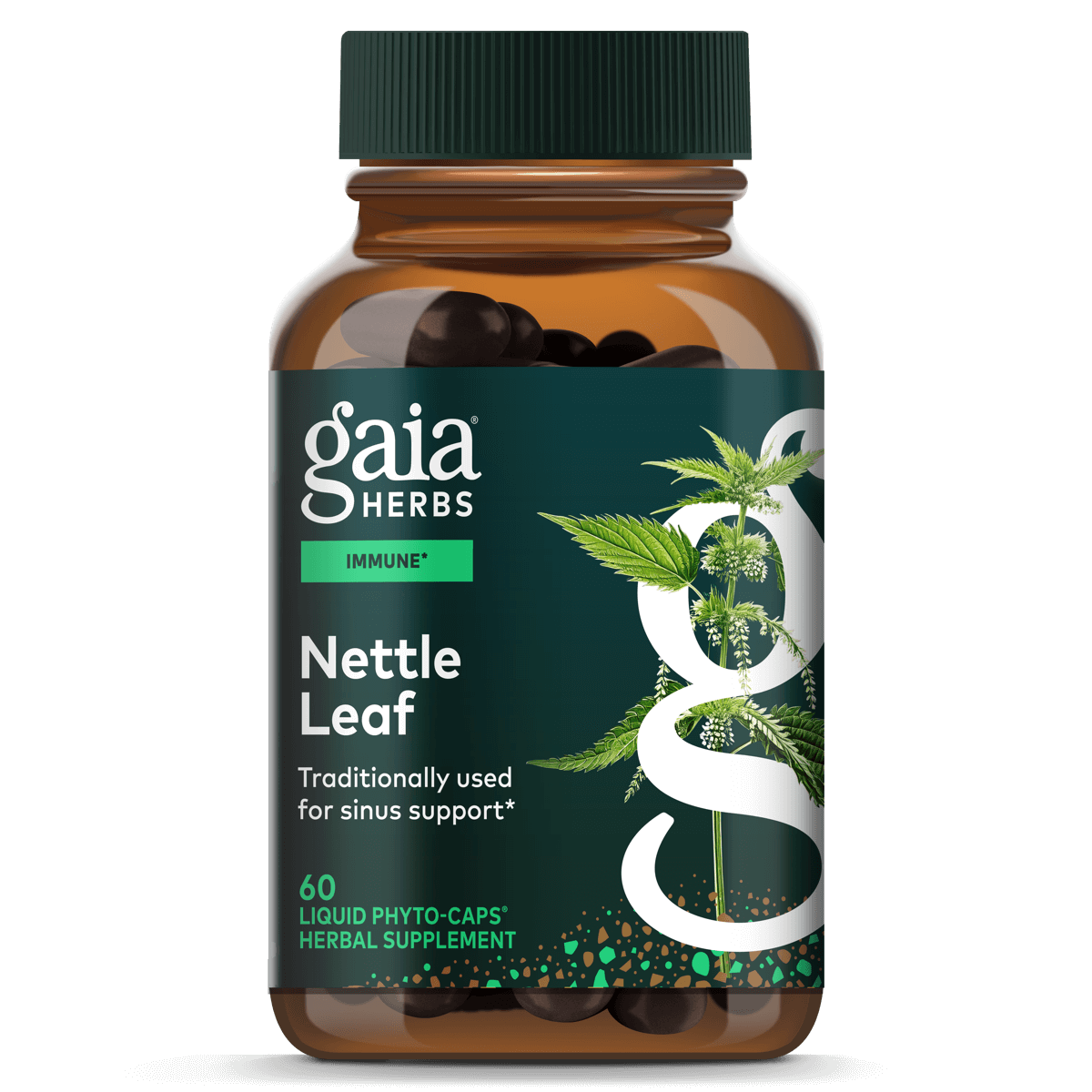 Gaia Herbs Nettle Leaf 60 Capsules