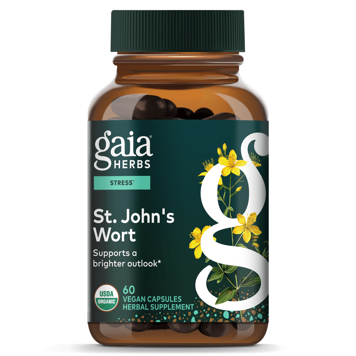 Gaia Herbs St. John's Wort 60 Capsules
