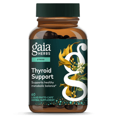 Gaia Herbs Thyroid Support 60 Veggie Caps