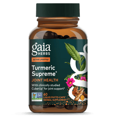 Gaia Herbs Turmeric Supreme Joint Health 60 Veggie Caps