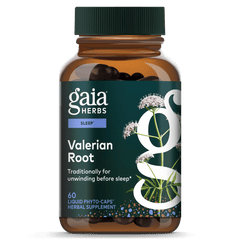 Gaia Herbs Valerian Root 60 Capsules