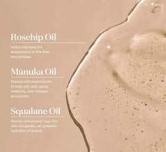 Manuka Rx Gentle Oil Cleanser 120ml effectively cleansing,Gentle Oil Cleanser,issues,rejuvenating rosehip oil,Remove impurities,remove makeup,restorative mānuka oil