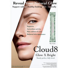 Cloud8 Marine Collagen Glow X Bright Starter Pack Radiant Skin Support | Collagen Supplement (10 X 1 Week Packs)