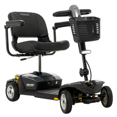 Pride Go Go Endurance Li - Scooters 17”x17” mesh back seat or 20”x18” compact,48.25” turning radius,angle adjustable armrests,CTS (Comfort-Trac Suspension),Endurance Li - Scooters,Feather-touch disassembly:,Flip-up,foldable seat,Go Go Endurance Li - Scoot