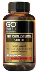 Go Healthy Go Cholesterol Shield - Cholesterol Support Supplement cholesterol management,cholesterol support,heart health supplement,natural cholesterol reducer,optimized