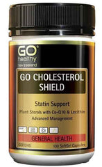 Go Healthy Go Cholesterol Shield - Cholesterol Support Supplement cholesterol management,cholesterol support,heart health supplement,natural cholesterol reducer,optimized