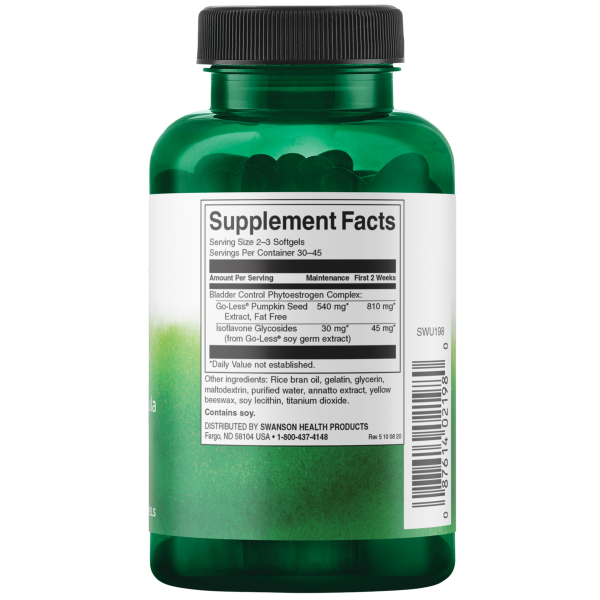 Swanson – Go-Less Bladder Control 90SG bladder control,bladder support,bladder support supplement,cranberry urinary tract health,Go-Less Bladder Control,healthy bladder function,issues,powerful soy germ extract,Promotes urinary tract health,urinary,urinar