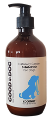 Good Dog Shampoo - Coconut 480ml Coconut Shampoo,Dedoriser Spritzer,Dog Shampoo,Dog Spritzer,Good Dog Dedoriser Spritzer,Good Dog Dedoriser Spritzer – Vanilla,Good Dog Shampoo,issues,Natural Fragrance,Paraben Free,Pritzer,SLS Free,Spritzer – Vanilla