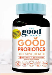 The Good Vitamin Co. probiotics 60soft-chews Constipation and diarrhea,digestive health,Digestive probiotic,issues,Lactose intolerance,People with indigestion,probiotics soft chews,Reduced intestinal function