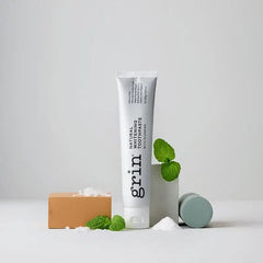 Grin Ultra Smooth Whitening with Fluoride Natural Toothpaste 100g