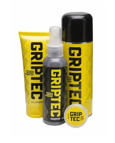 Griptec Adhesives And Remover Grip spray,GRIPTEC ADHESIVES AND REMOVER,Hydrophobic,issues,maximum grip in wet,removes tape and residue,used in rugby league