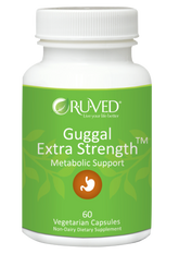 RuVed Guggul Power - Metabolic Support 60 Veg Caps clears LDL.,increases HDL,issues,Promotes healthy cholesterol,triglycerides