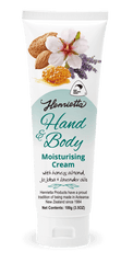 Henrietta Hand And Body Cream Moisturising Hydration With NZ Honey And Almond Oils 500g