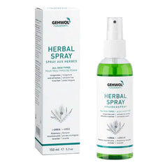 Gehwol Fusskraft Herbal Spray 150ml atheletes foot,Athlete Foot,athletes foot,ball of foot cushions,Bisabolol soothes the skin,Farmers Foot Powder,Foot,foot balm,foot care,Foot Cream,foot odour spray,foot powder,footwear,Fusskraft Herbal Spray,GEHWOL Foot