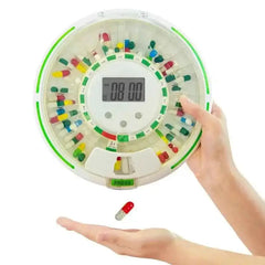 Home Medication Management Automatic Pill Dispenser Standard Version Audio & Visual Alerts Pill Dispenser,Audio & Visual Alerts Pill Management,Automatic Pill Dispenser,Home Medication,Home Medication Management,Home Medication Pill Mgt,Human Voice Pi