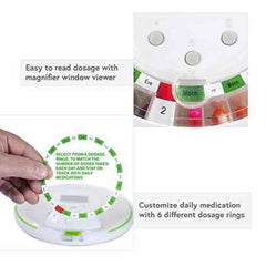 Home Medication Management Automatic Pill Dispenser Standard Version Audio & Visual Alerts Pill Dispenser,Audio & Visual Alerts Pill Management,Automatic Pill Dispenser,Home Medication,Home Medication Management,Home Medication Pill Mgt,Human Voice Pi
