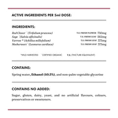Wild Dispensary Hormone Balance Supports PMS and Menopause Health Dietary Supplement (200ml)