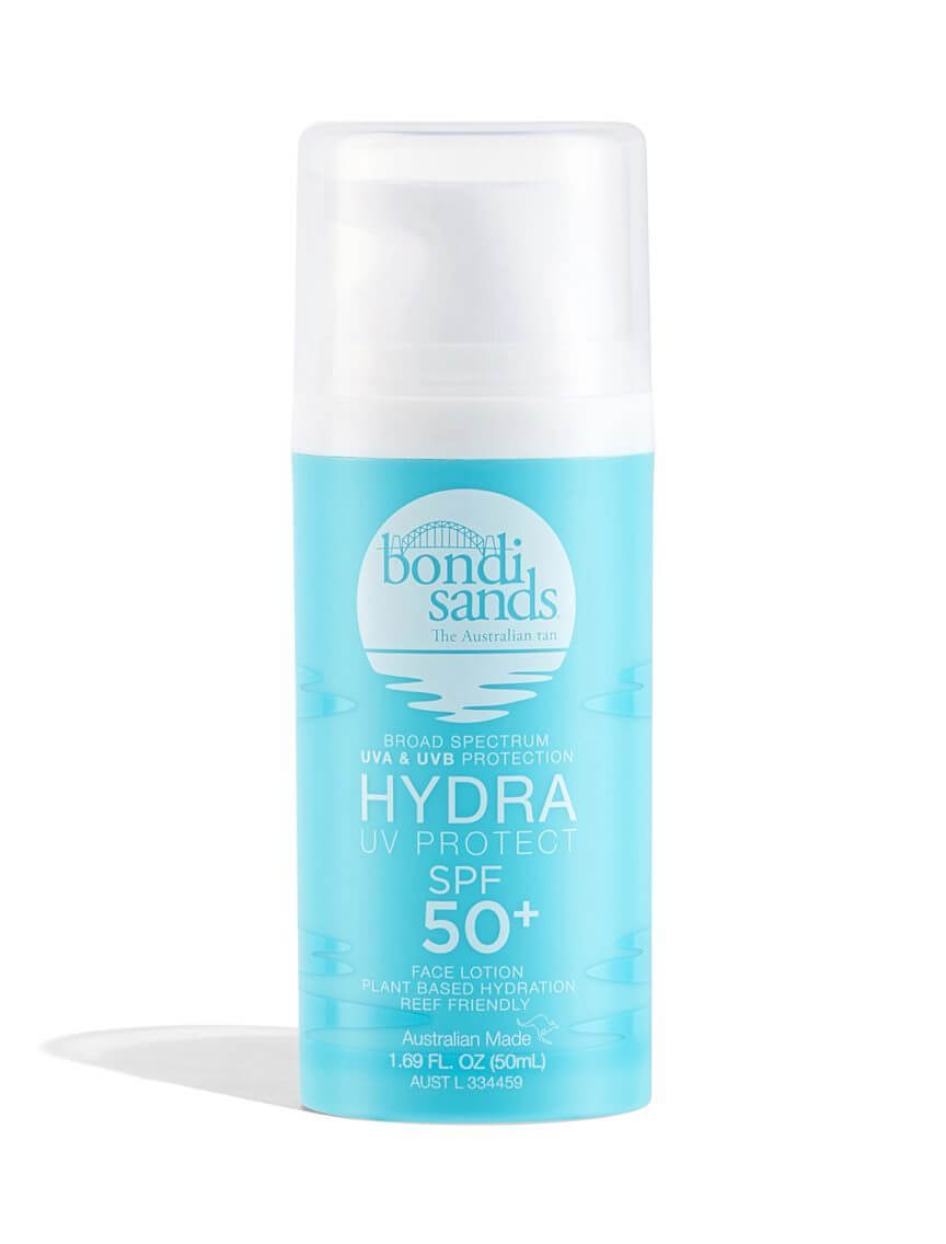 Bondi Sands Hydra UV Protect SPF 50+ Face Lotion 50ML bondi sands,Christmas gift,christmas sale,issues,Skin Tan,sun,sun care,sunscreen,tanning