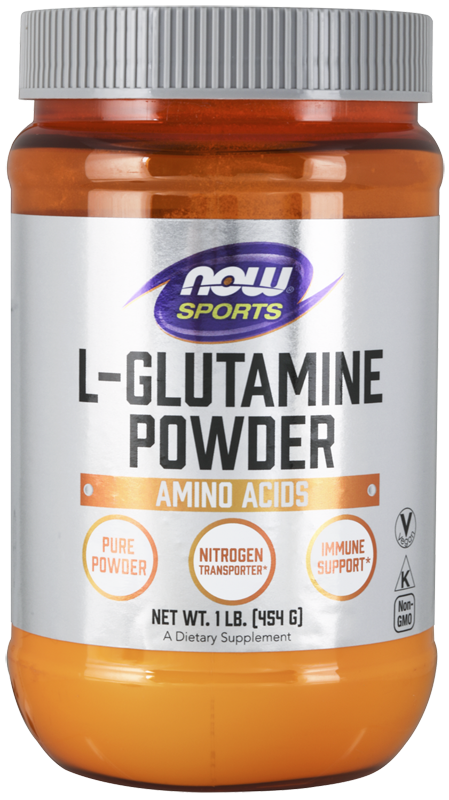 Now Sports L Glutamine Powder 454 gm glutamine,issues,l glutamine,now,now sports