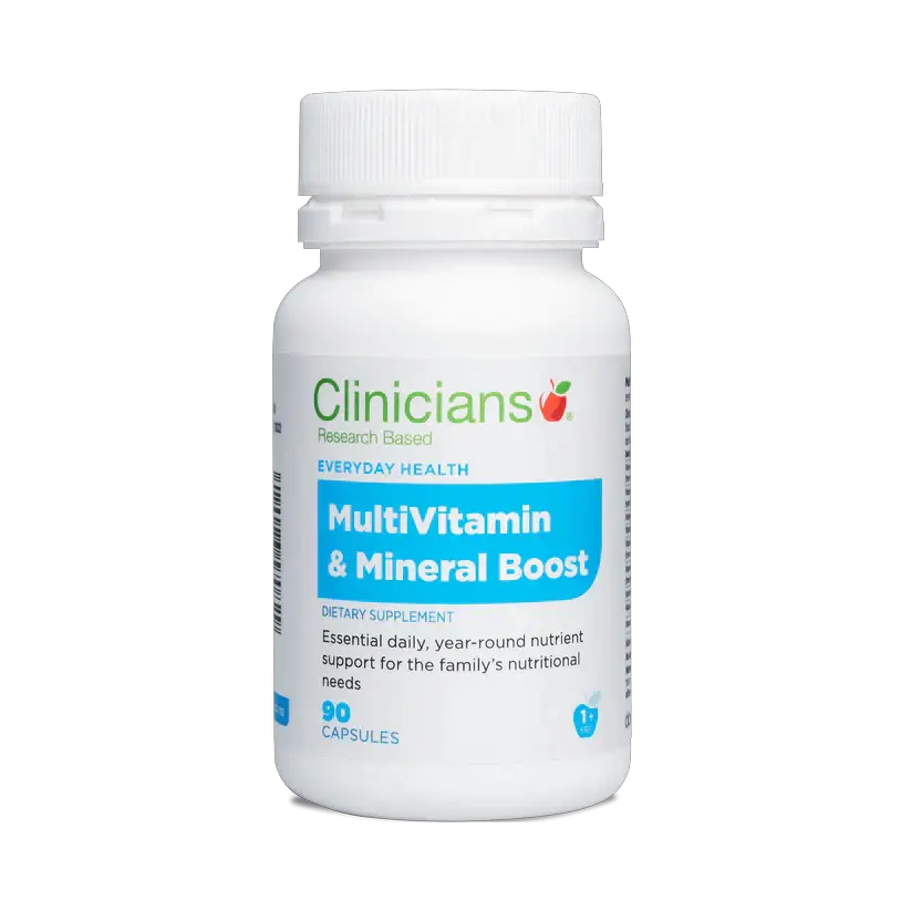 Clinicians MultiVitamin & Mineral Boost 90 Capsules google,issues