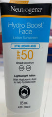 Neutrogena® Hydro Boost Water Gel SPF50 Lotion issues,Neutrogena® Hydro Boost Water Gel SPF50 Lotion