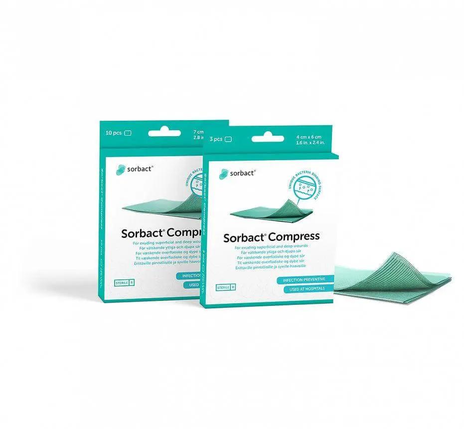 Sorbact Compress back sores,bacteria,diabetes,diabetic ulcers,issues,leg ulcers,ulcers,wound,wounds