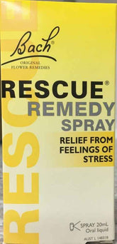 Bach Rescue Remedy Spray 20 mL - Natural Stress Relief anxiety relief spray,Bach Rescue Remedy,calming spray,holistic stress solution,natural stress relief,optimized